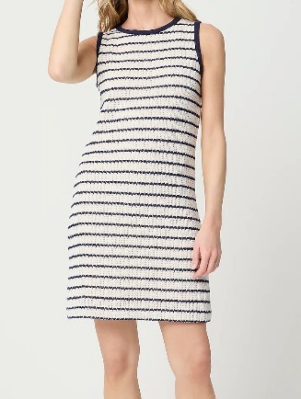 J.Crew Factory Striped Crochet Dress Size Small